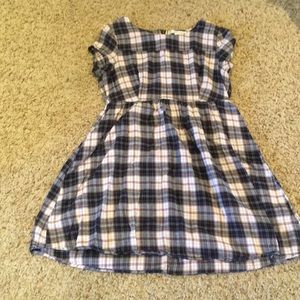 Plaid mini dress